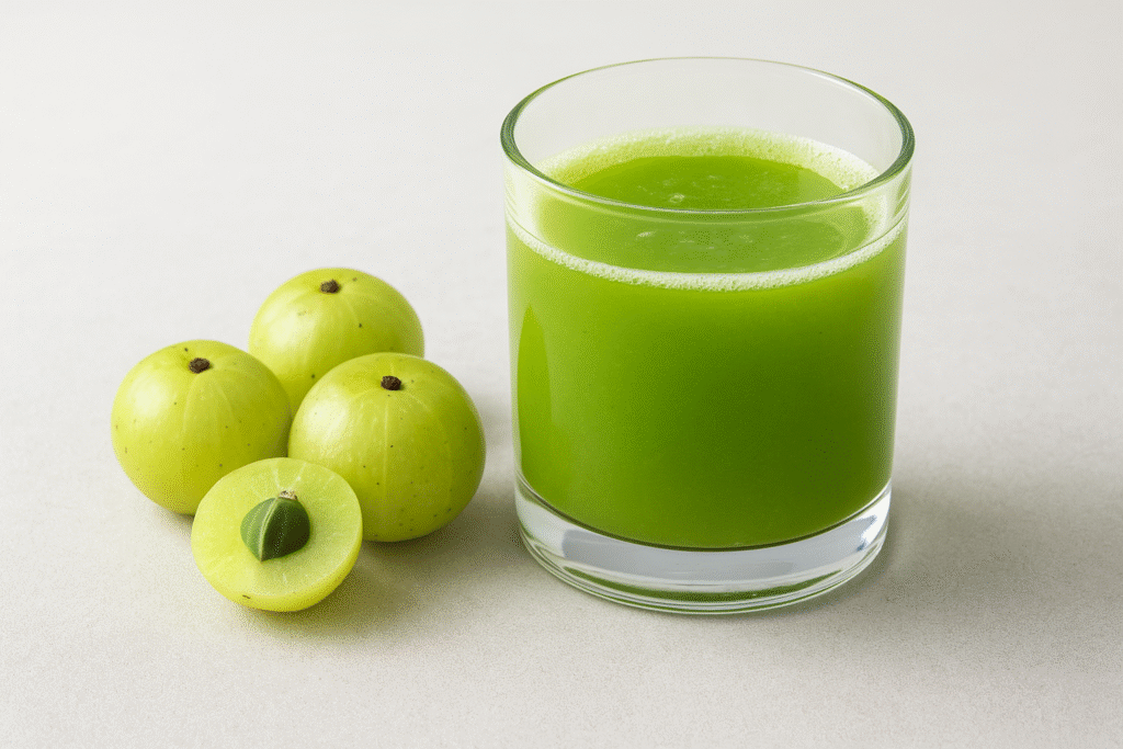 Benefits of Drinking Amla Juice on an Empty Stomach
